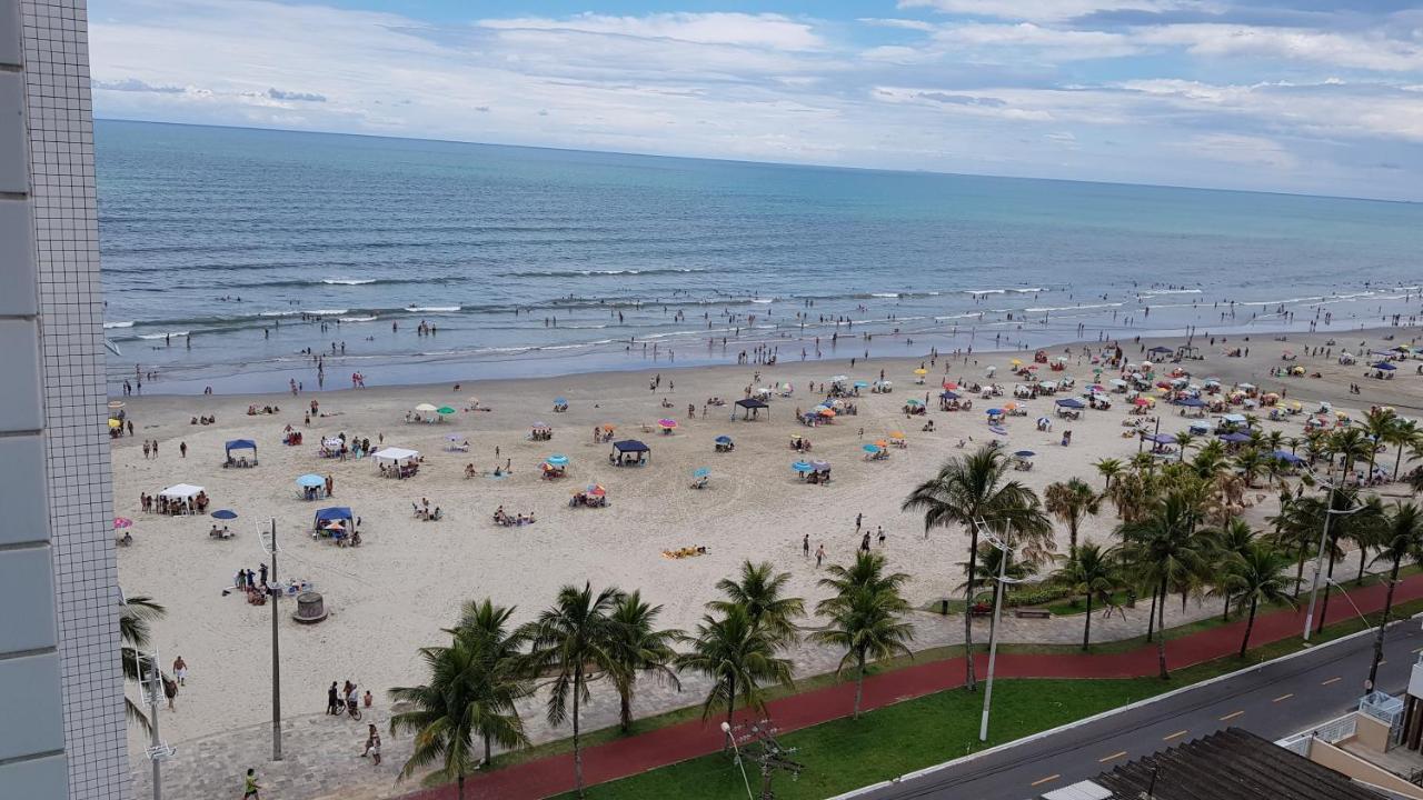 Appartamento Apto Pé na Areia Praia Grande  Esterno foto