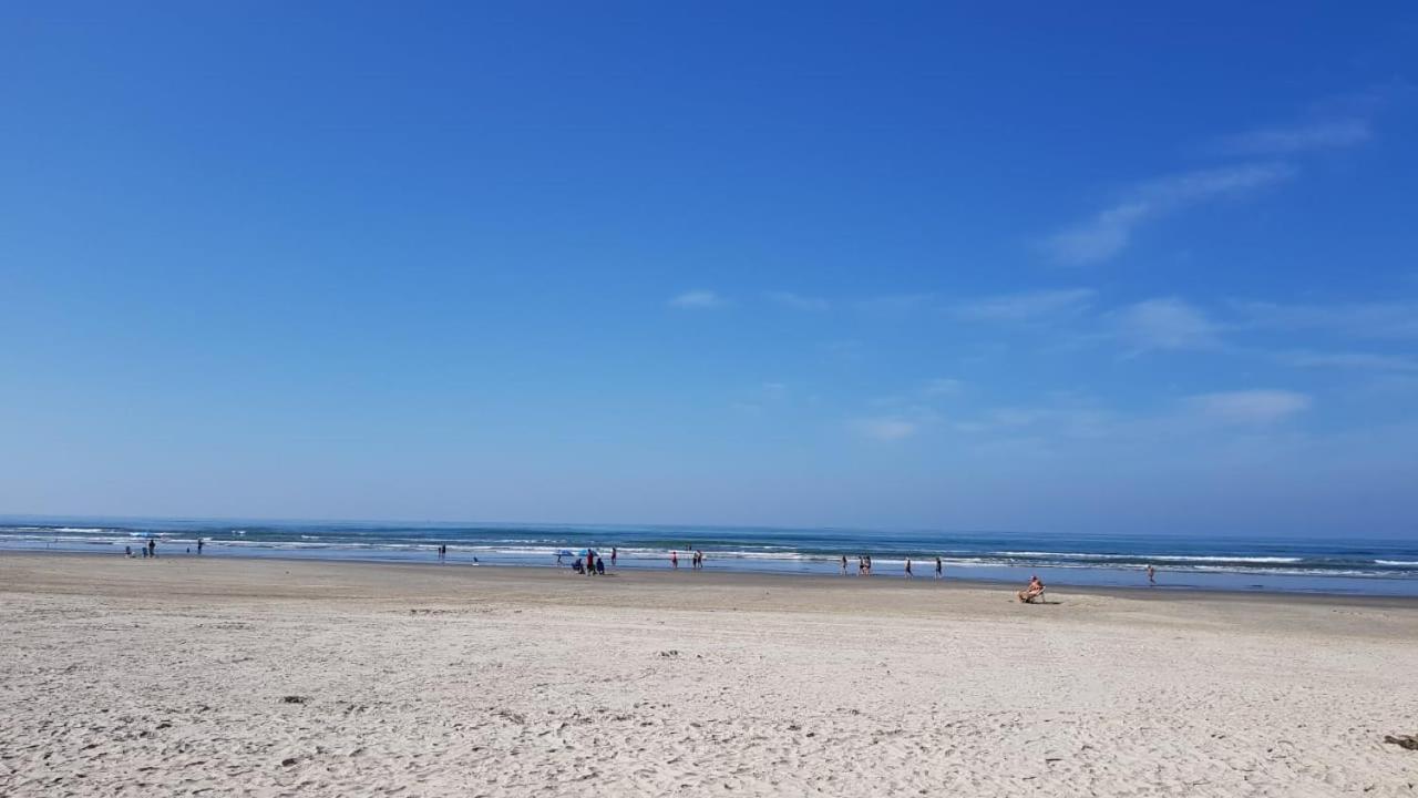 Appartamento Apto Pé na Areia Praia Grande  Esterno foto