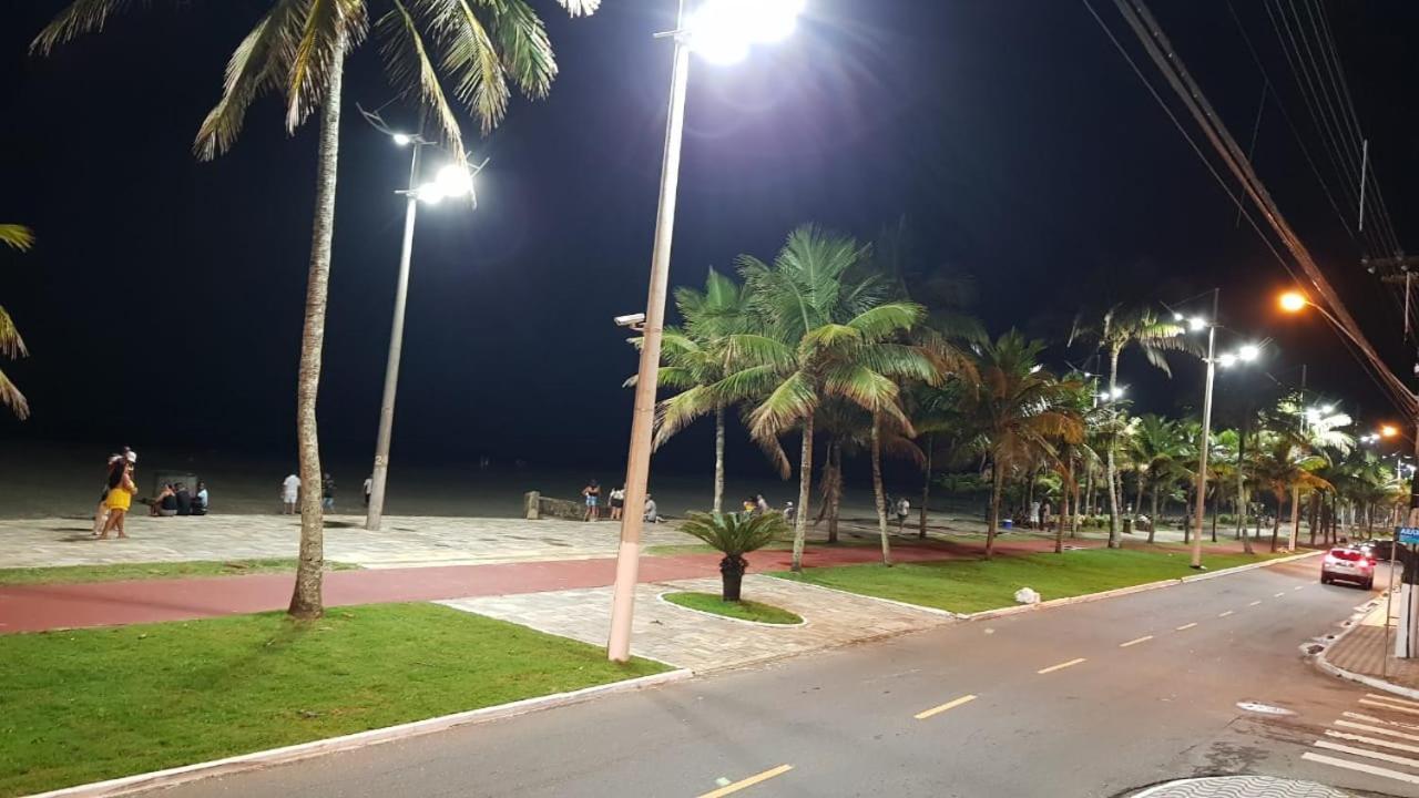 Appartamento Apto Pé na Areia Praia Grande  Esterno foto